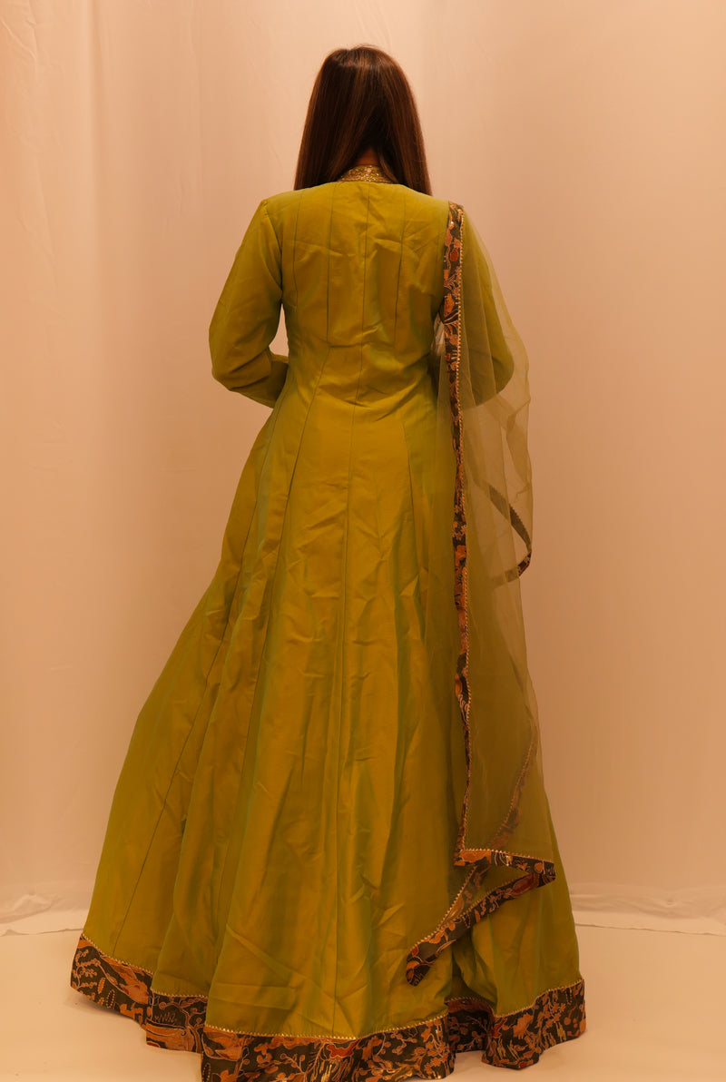 GREEN ANARKALI