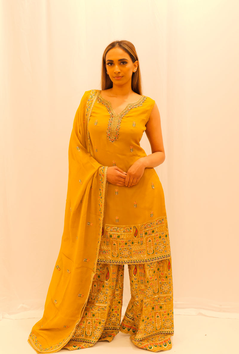 MUSTARD SHARARA
