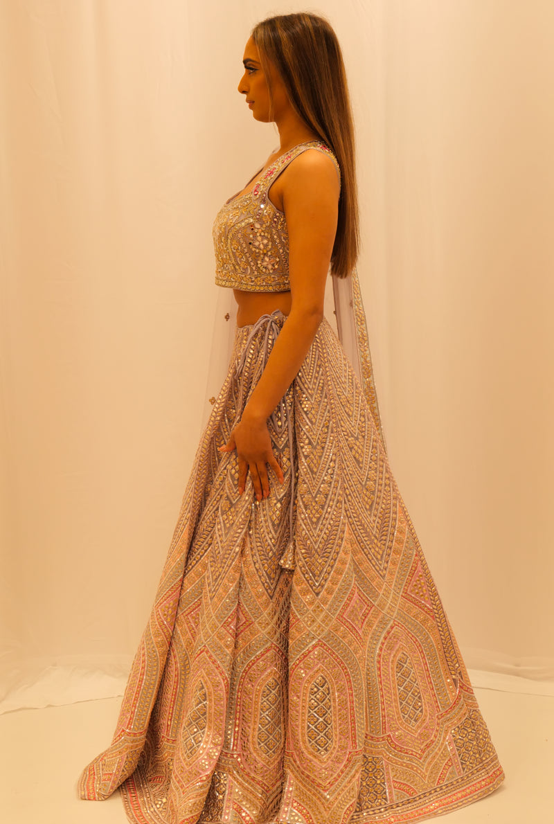 PASTEL LEHENGA