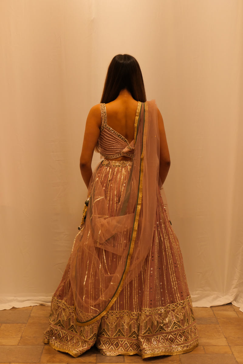 LILAC LEHENGA