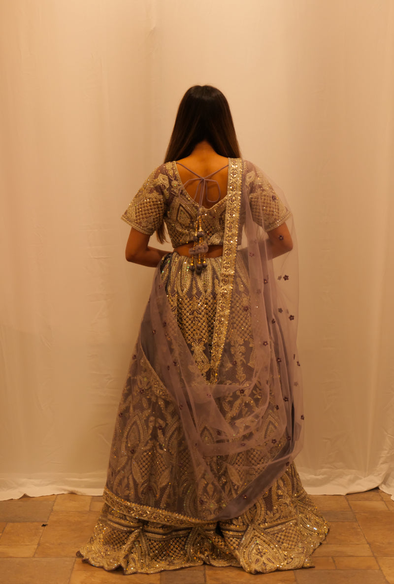 LILAC ZARDOSI LEHENGA