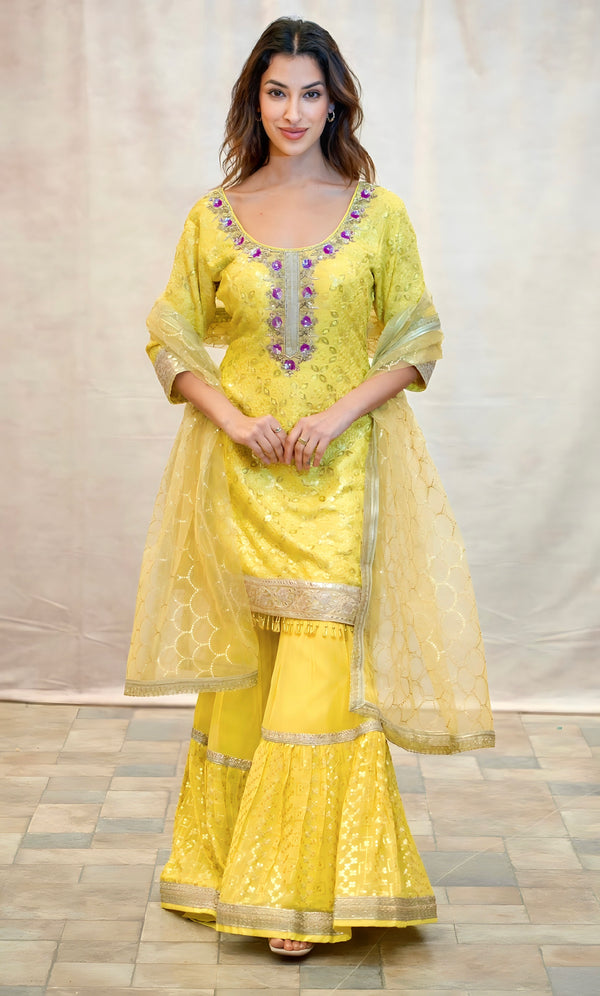YELLOW SHARARA